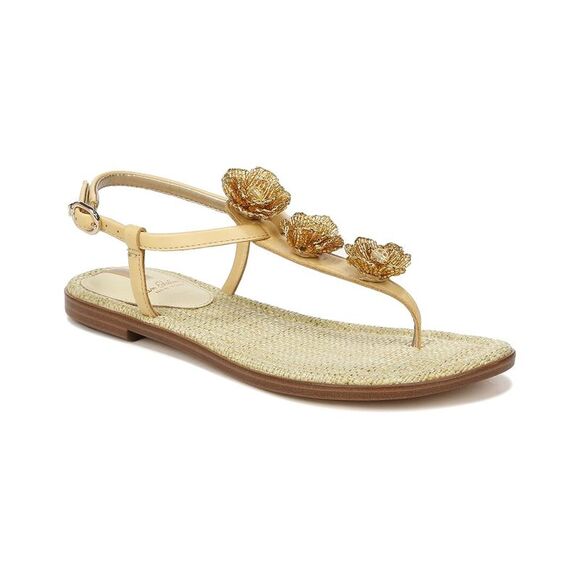 Sam Edelman Gigi Flora Leather Sandal - Picture 1 of 5